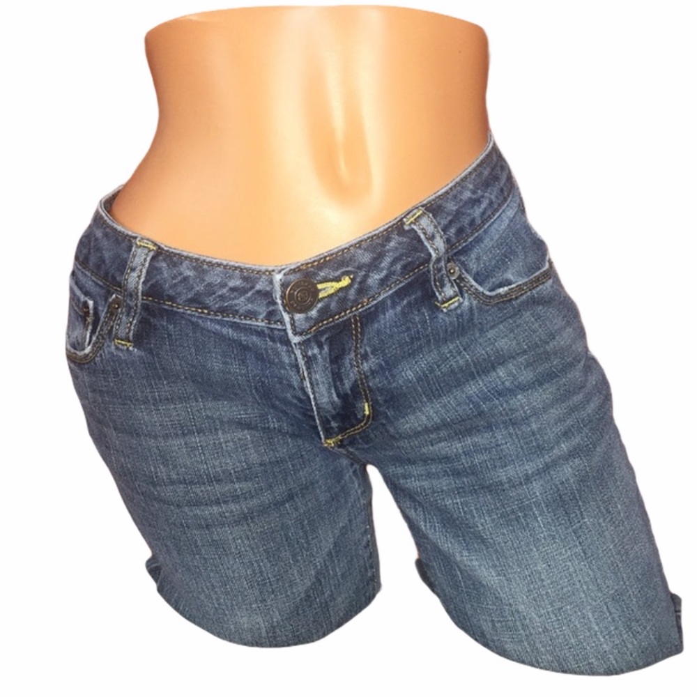Bullhead Medium Wash Venice Skinny Jeans 7 Short